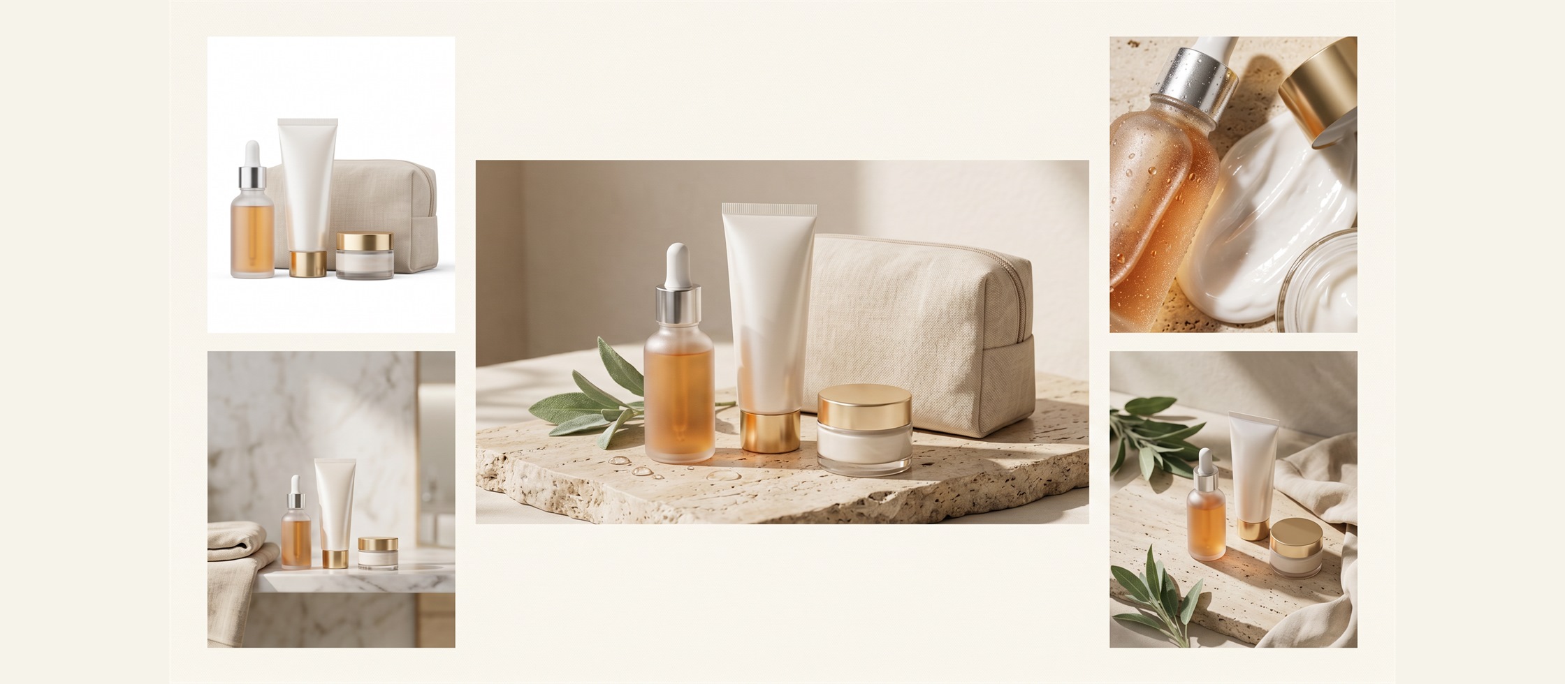 AgentOS product image matrix with main images, lifestyle scenes, and feature graphics